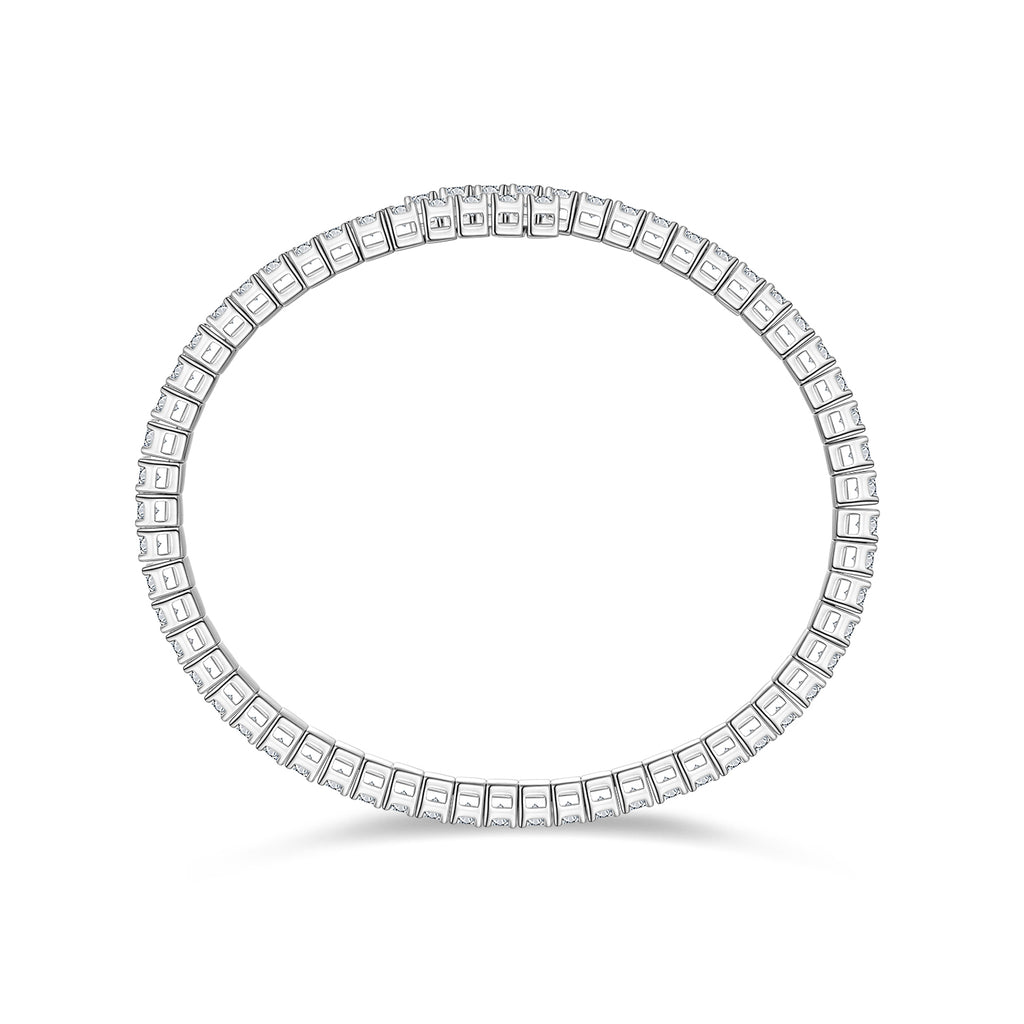 Bracelet Open Tennis Bangle Moissanite VVS – S925
