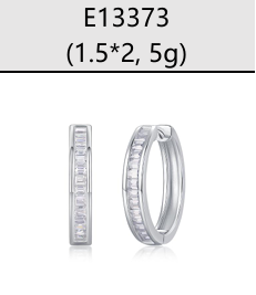Huggies Baguette Channel Set Moissanite VVS – S925