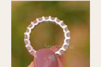 Bague Full Pavé Moissanite VVS – S925