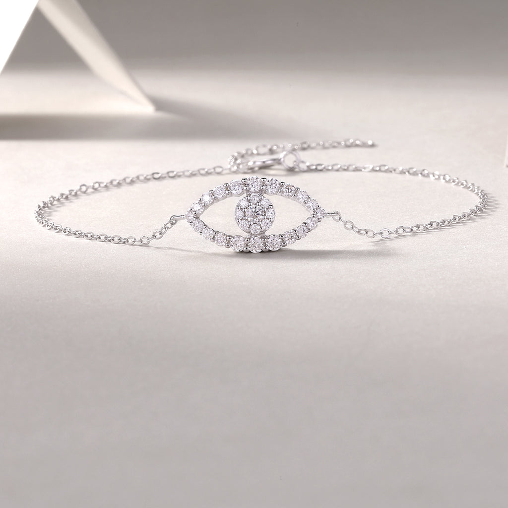 Bracelet Eye Moissanite VVS – S925