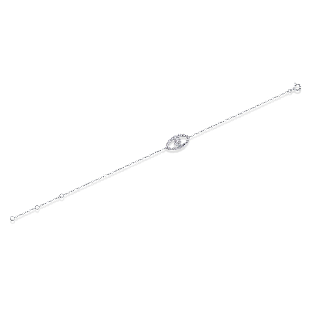 Bracelet Eye Moissanite VVS – S925