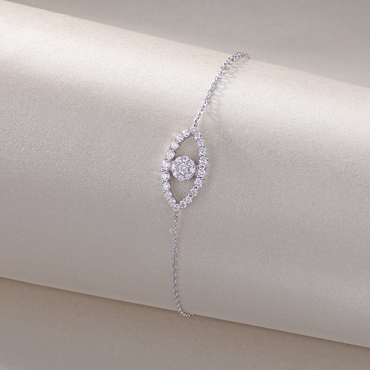 Bracelet Eye Moissanite VVS – S925