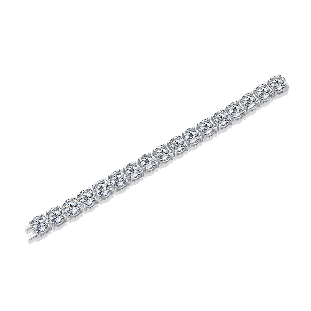Bracelet Tennis Round Moissanite VVS – S925