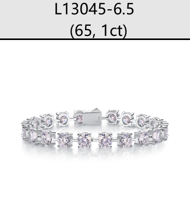 Bracelet Tennis Round Moissanite VVS – S925