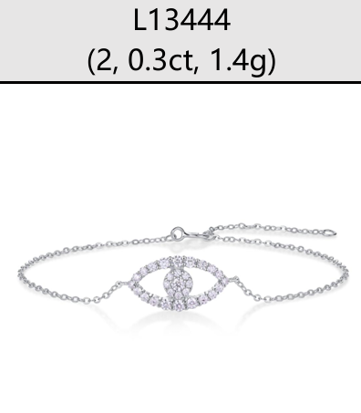 Bracelet Eye Moissanite VVS – S925