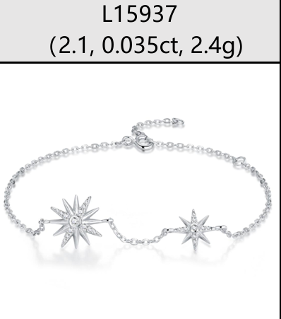 Bracelet North Star Moissanite VVS – S925